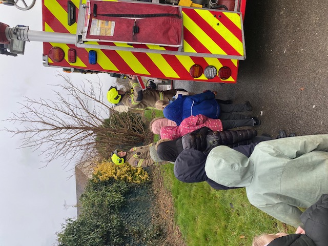 Reception fire engine